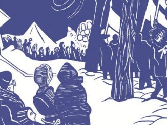 Book cover for Other Russias (n+1, 2017), by Victoria Lomasko, translated from the Russian by Thomas Campbell.