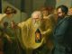 Johann Heinrich Wilhelm Tischbein, "Diogenes Searching for an Honest Man," oil on panel, ca. 1780.